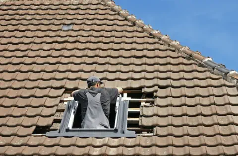 Pose de velux - Aiguillon